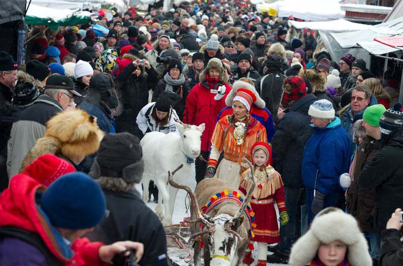 Upplev Jokkmokks marknad genom Hotel Akerlund Jokkmokks marknad 2019